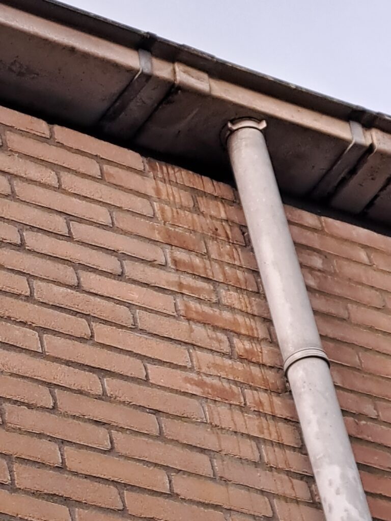 Dakgoot reparatie nodig en wordt uitgevoerd door Dakdek Gigant BV