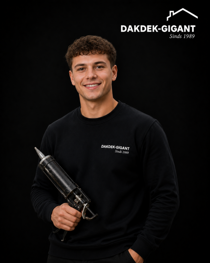 Portret van Jeroen, specialist in rieten daken bij Dakdek Gigant